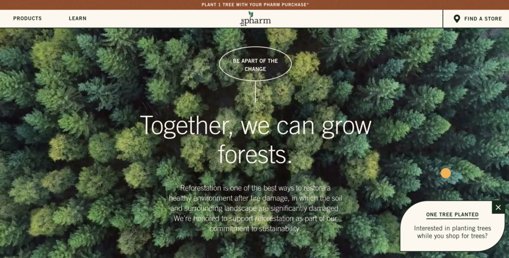 The Pharm reforestation screen capture